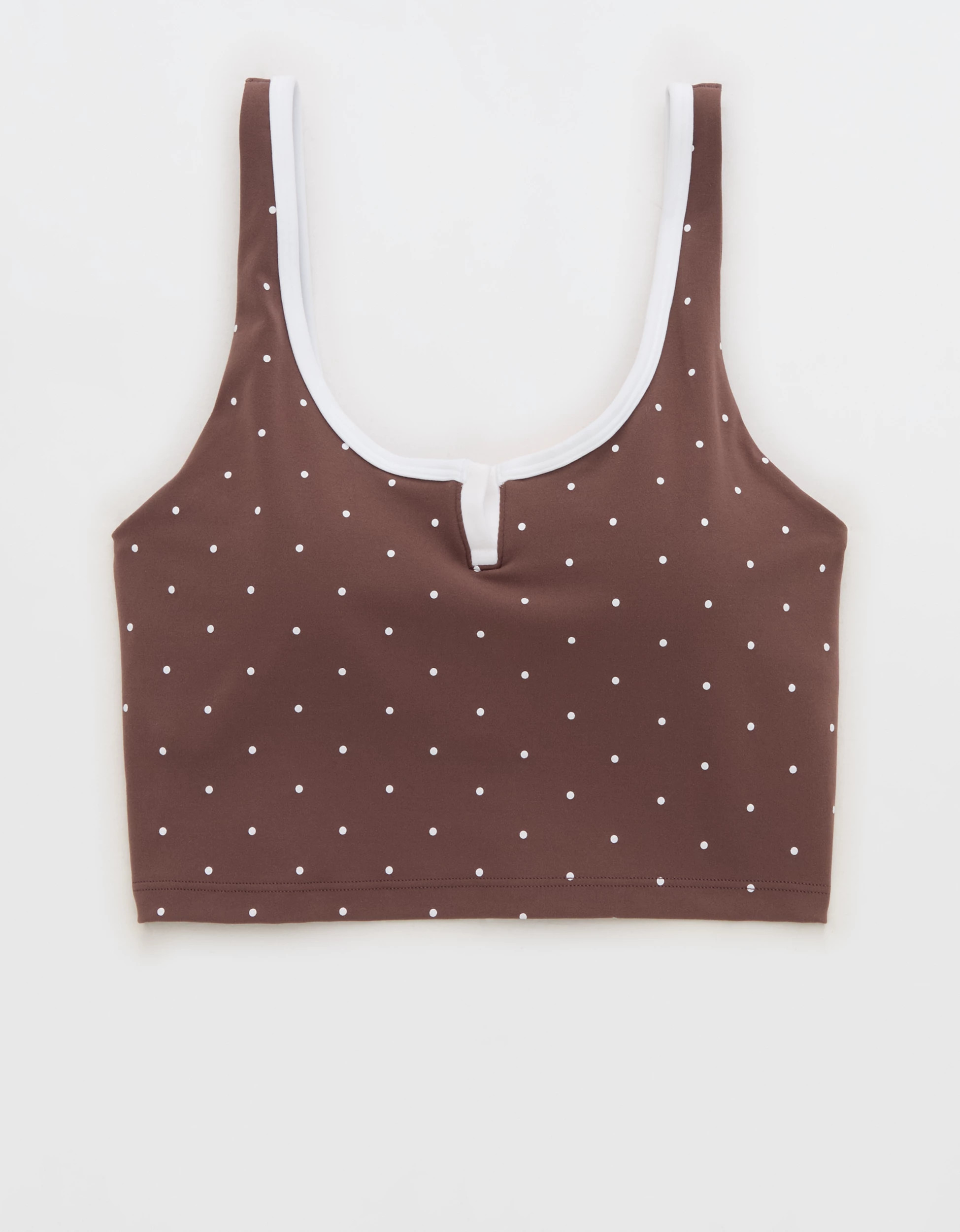 OFFLINE By Aerie Real Me Tipped Low Key Longline Sports Bra | Aerie