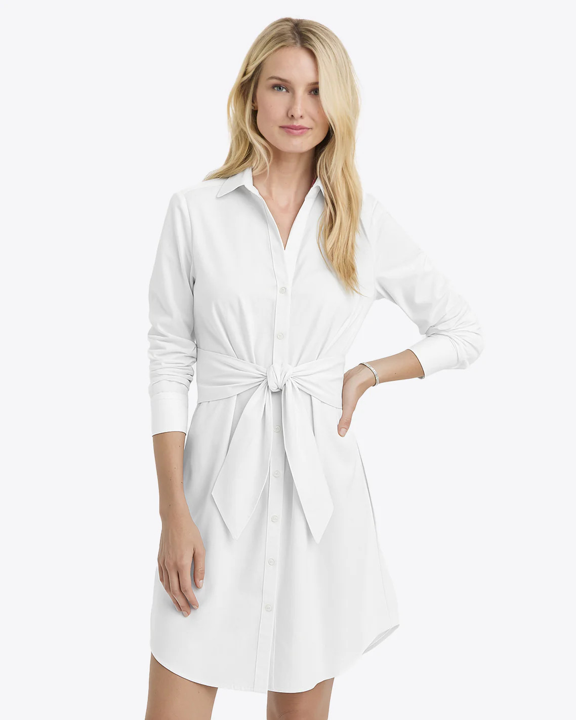 Isabella Shirtdress in Crisp Cotton | Draper James (US)