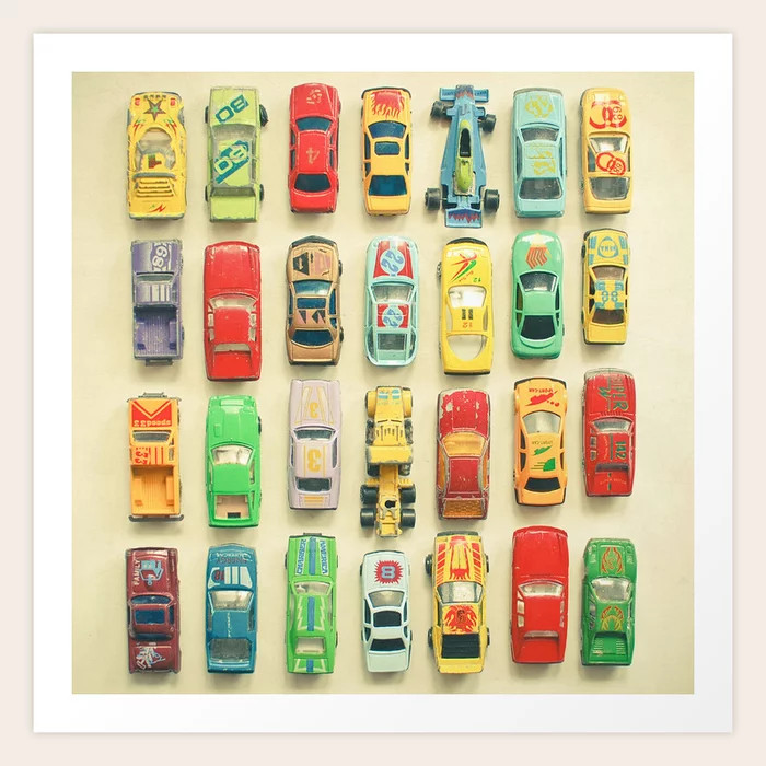 Car Park Art Print | Society6