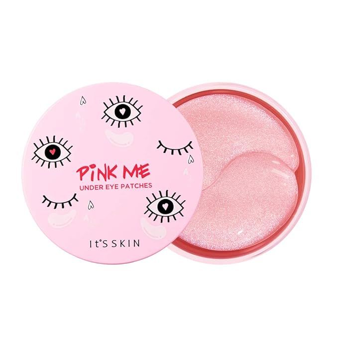 It'S SKIN Pink Me Under Eye Patches 60ea - 100% Hydro Gel Rich Essence Eye Patch with Peach Water... | Amazon (US)