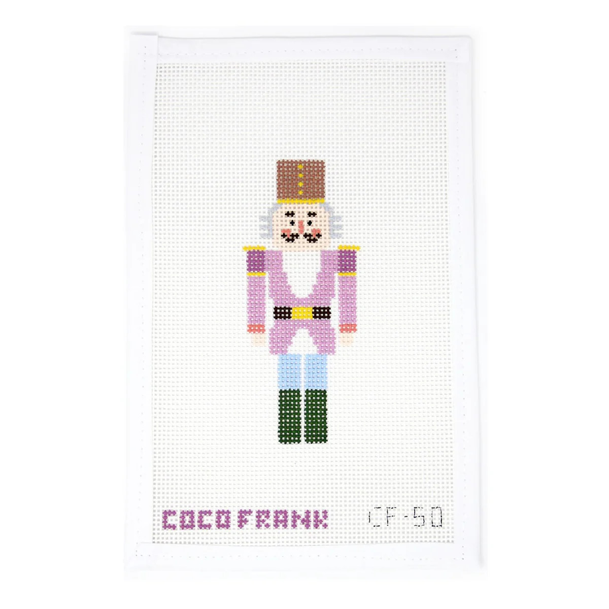 Lavender Nutcracker | Greystone Needlepoint