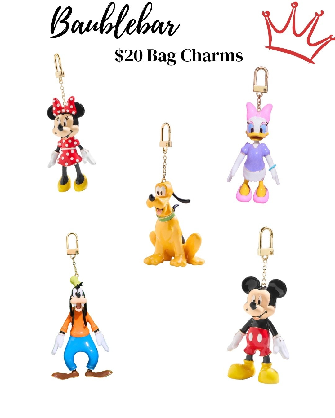 ✨ The cutest little Disney upgrade! 👜💖 These BaubleBar bag charms are only $20 during this weekend’s sale — because your park bag deserves a little extra magic! ✨
Linked on my LTK! 🛍️

#LTKootd #LTKActive #LTKdayinmylife