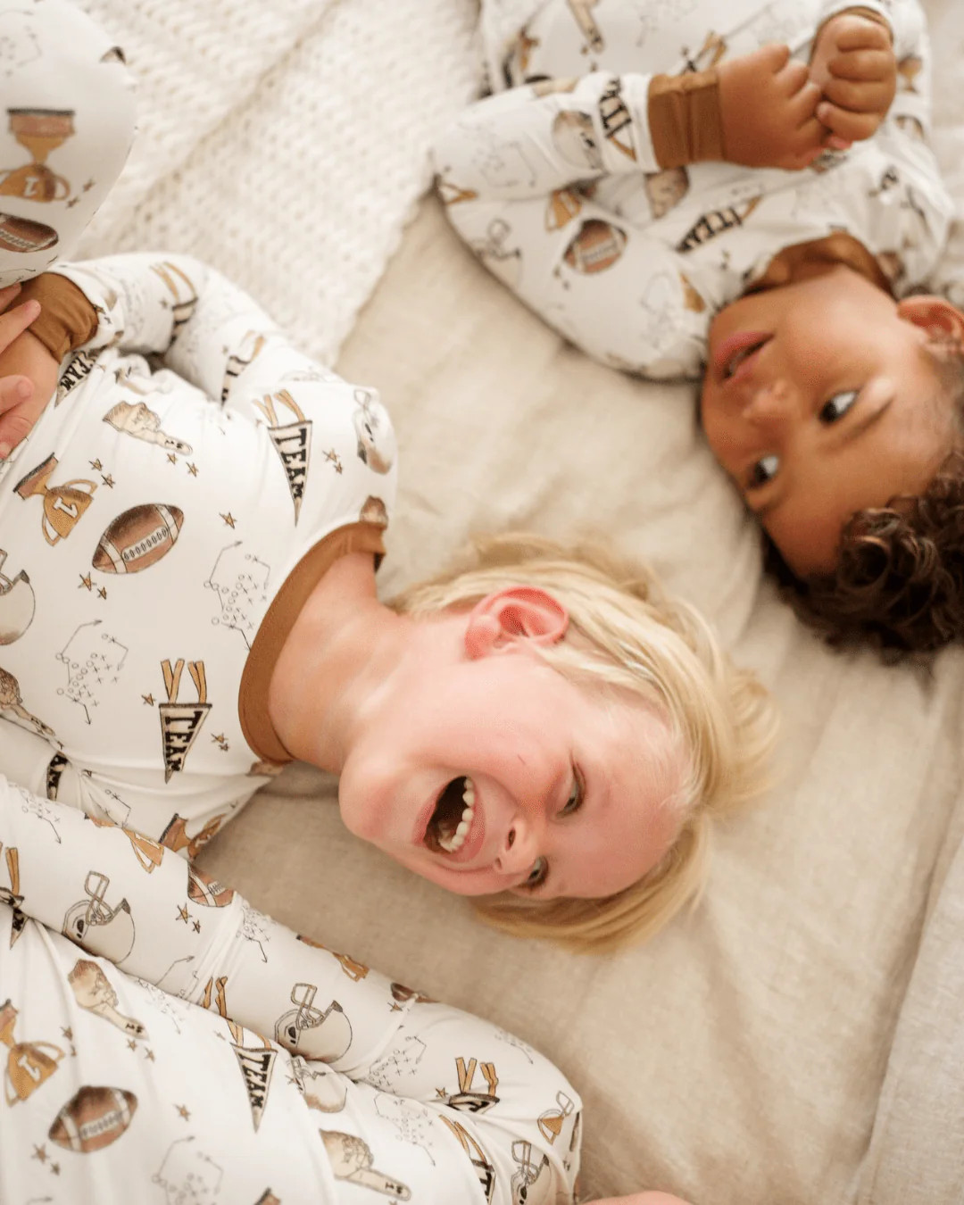Game Day Bamboo Pajamas | Atlas Grey