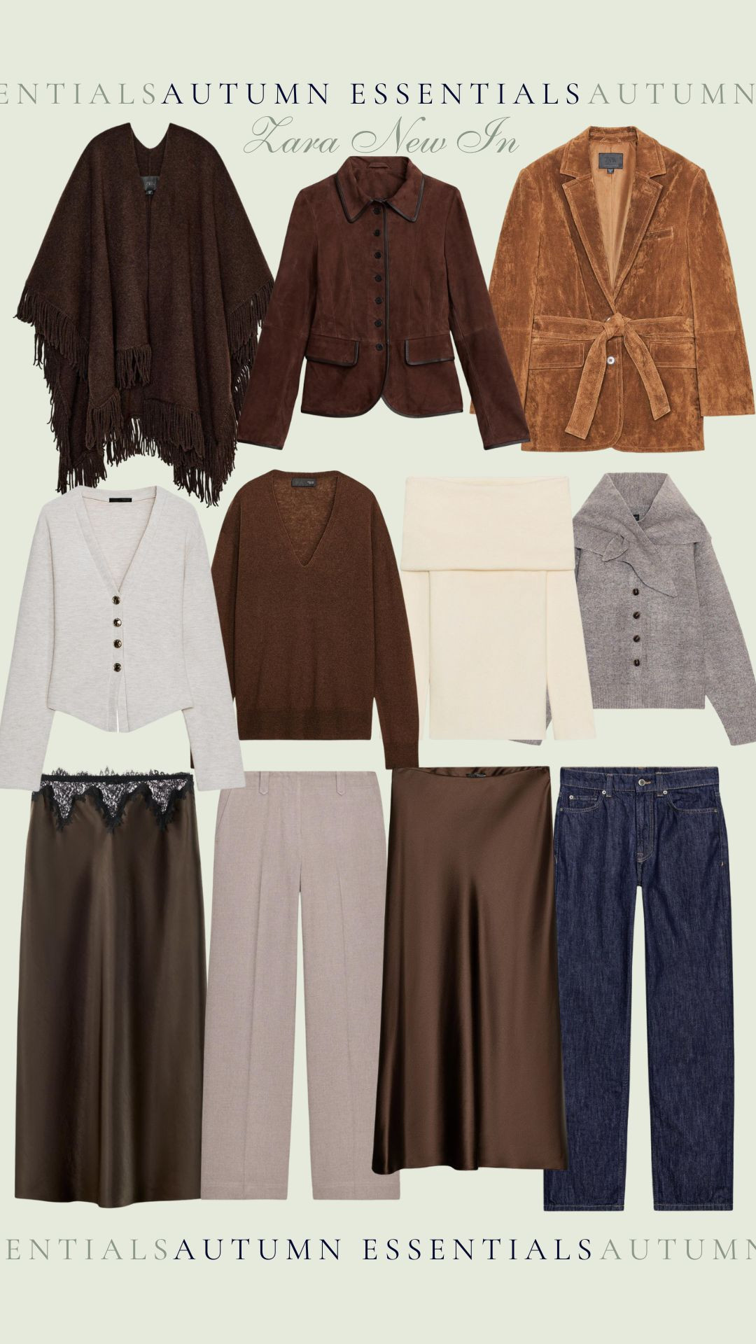 My favourite Zara New In pieces ... I am in love! xx 

 

#LTKautumn #LTKwinter #LTKeurope