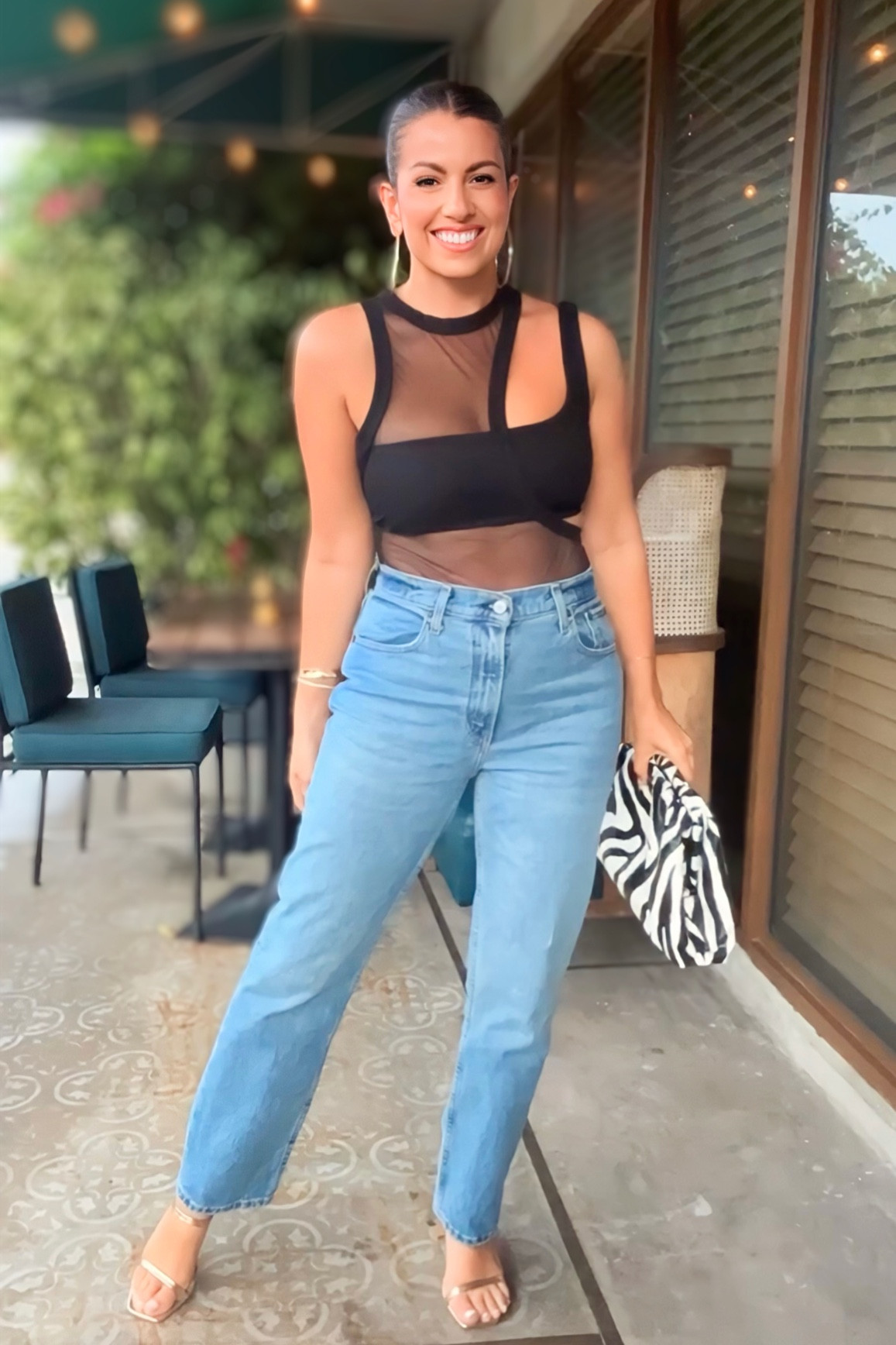 Top and jeans run TTS. Wearing a medium in bodysuit and 28S in jeans. 

Date night outfit, date night look, GNO, Revolve, Abercrombie, Amazon fashion clutch, hoop earrings 

#LTKstyletip #LTKcurves #LTKmidsize