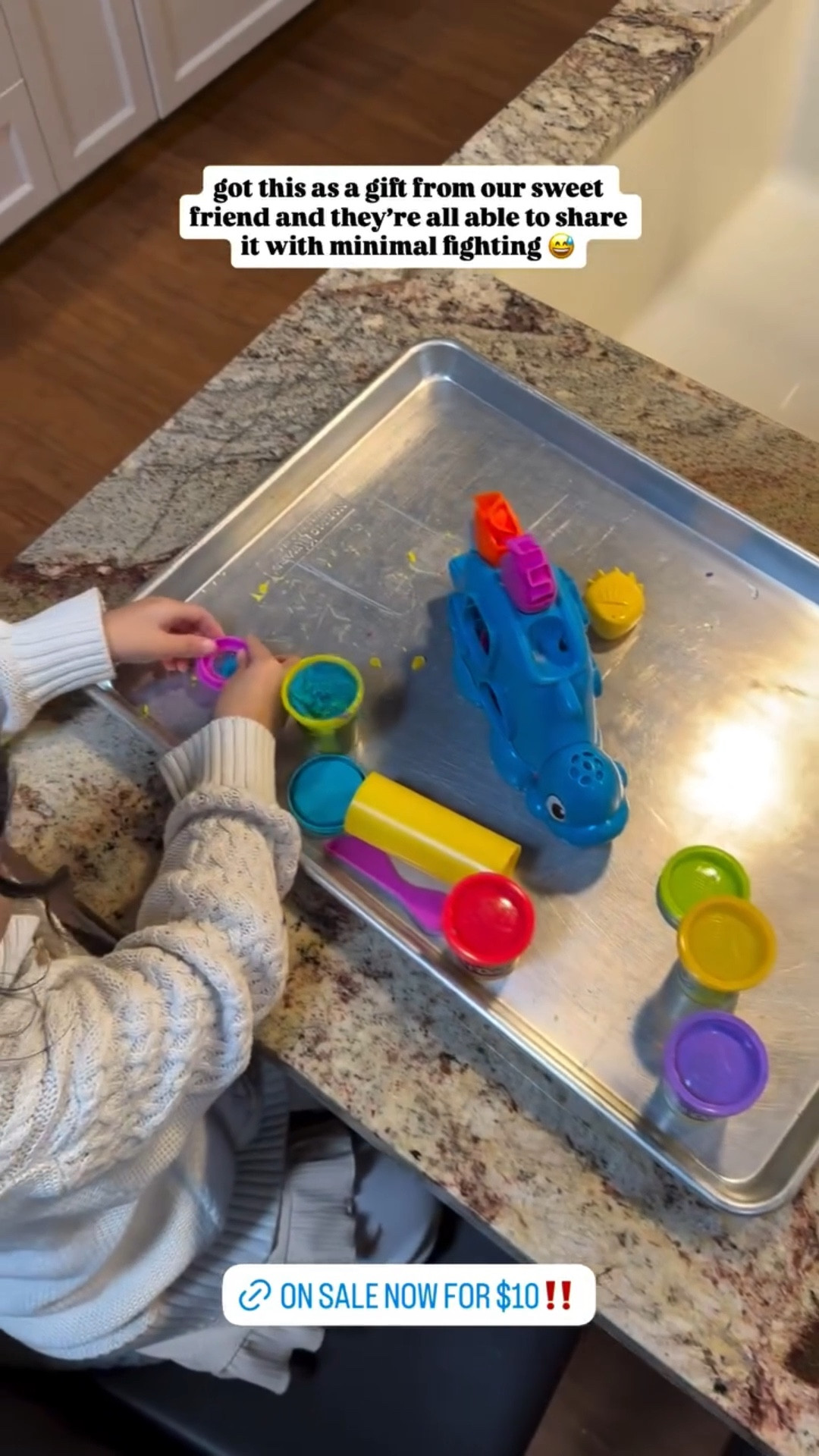 Play-Doh fun for all the kids to enjoy and the kit they’re using is currently on sale! 

#LTKSaleAlert #LTKFindsUnder50 #LTKKids