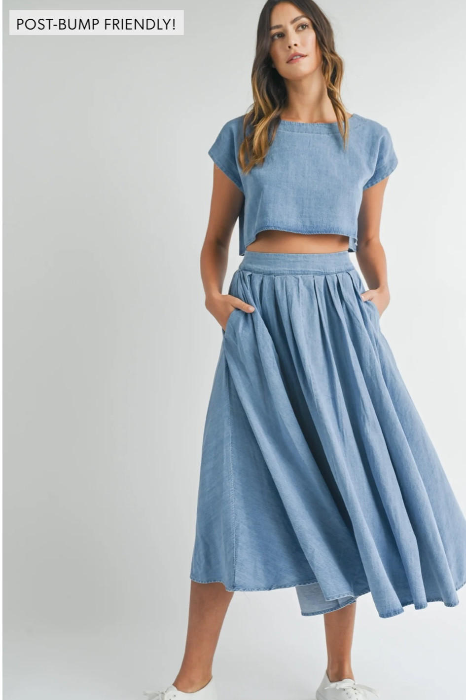 Love this chambray set from pink blush! 40% with code Getitmama! 20% off site wide!

#LTKStyleTip #LTKBump #LTKSaleAlert