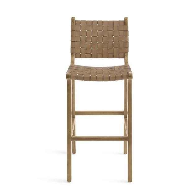 Augusto Low Back Bar & Counter Stool | Grandin Road | Grandin Road
