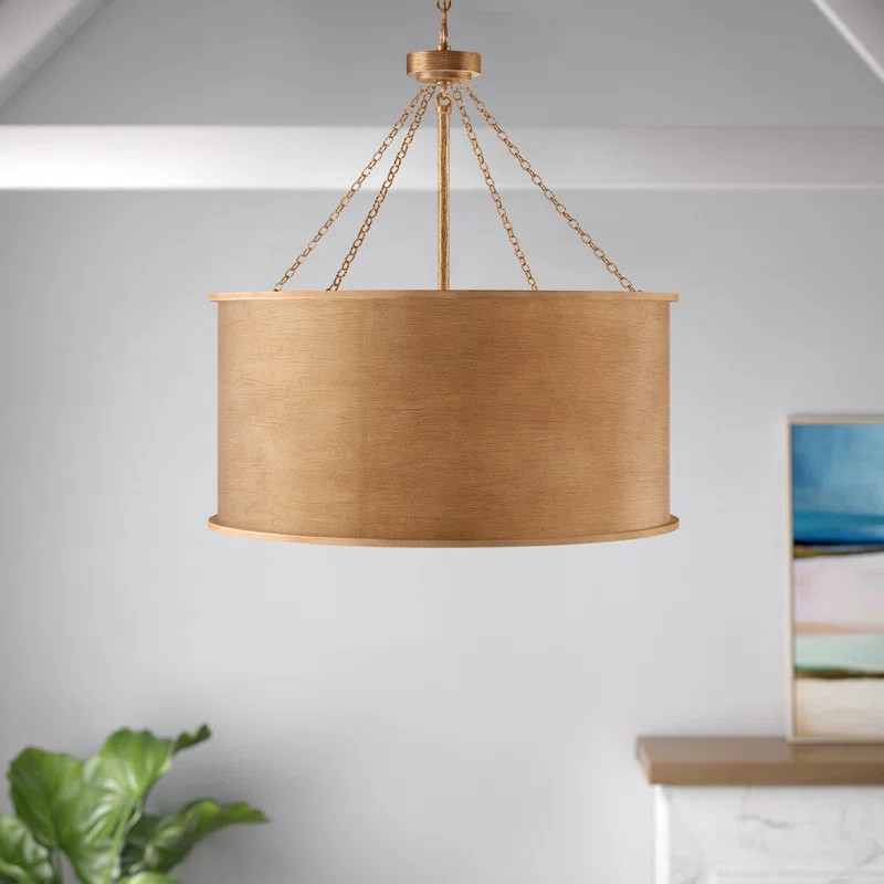 Soho 4 - Light Dimmable Drum Chandelier | Wayfair North America