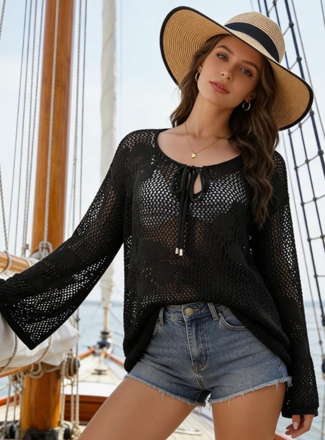 Coastal Casa Collection 🌊🐚🐟🦀

Black crochet textures and effortless coastal glamour inspired by moonlit beach dinners and sailboat escapes.

Vacation outfit. Beach vacation outfit. Swim cover up. Summer outfit. Resort wear. Travel outfit. Beach dress. Poolside outfit. Coastal style. Date night outfit. Crochet cover up. Chic outfit. Luxury swimwear. European summer style.

Shop the collection.

#LTKSwim #LTKTravel #LTKMidsize