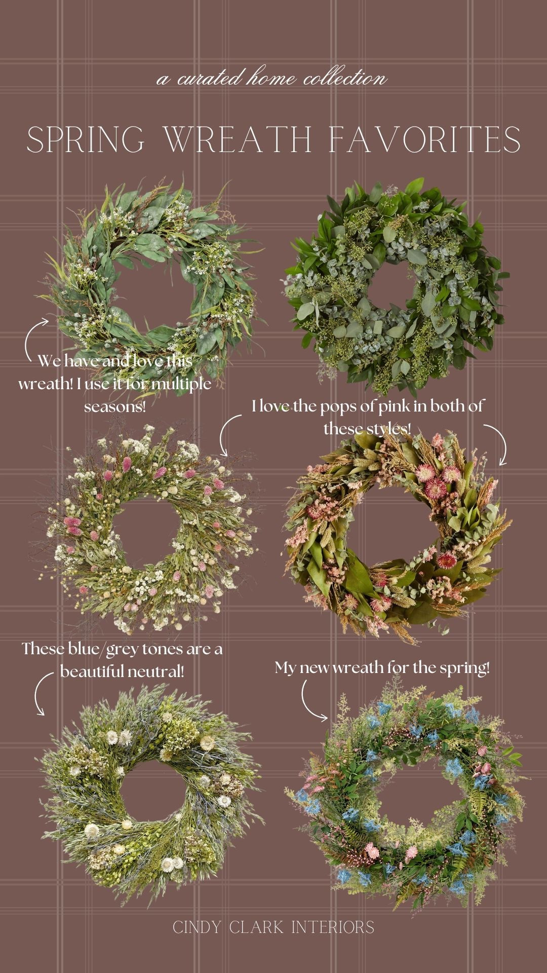 The cutest spring wreaths! Such an easy and elegant way to refresh your front porch for the new season. All of these range in price points too! 

#LTKHome