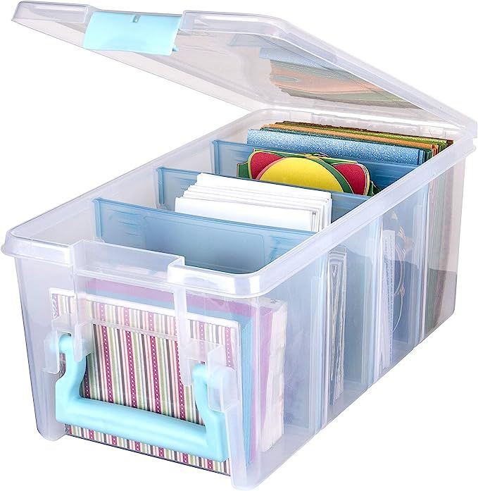ArtBin 6925AA Semi Satchel with Removable Dividers, Portable Art & Craft Organizer with Handle, [... | Amazon (US)