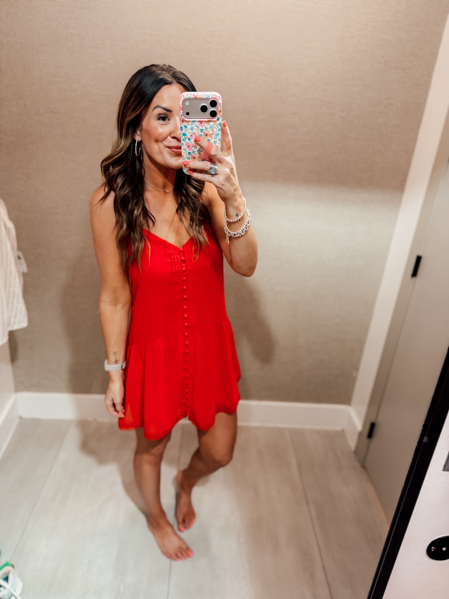 Wearing an XS in this Abercrombie Dress! 

#LTKootd #LTKmomlife #LTKgrwm