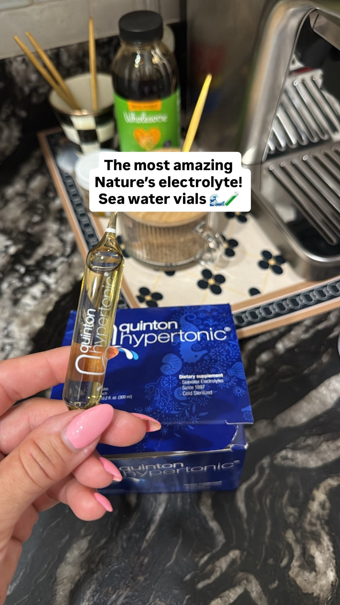 Natures electrolyte! Sea water vials! So good for summer for making sure you stay hydrated naturally! 

#LTKfitnessgoals #LTKActive #LTKmorningroutine