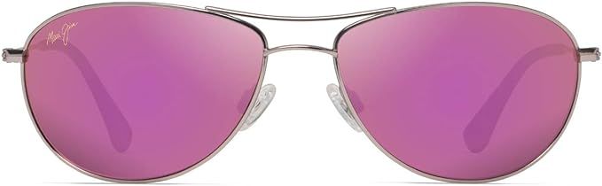 Maui Jim Men's and Women's Baby Beach Polarized Aviator Sunglasses | Amazon (US)