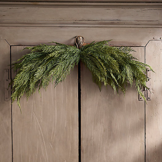 Faux Cedar Swag | Terrain