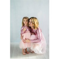 Mommy & Me Sequin Dresses, Pink Tulle Mother Daughter Outfit | Etsy (US)