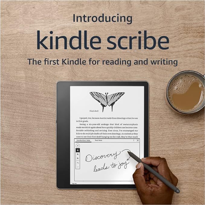 Introducing Kindle Scribe (64 GB), the first Kindle for reading and writing, with a 10.2” 300 p... | Amazon (US)