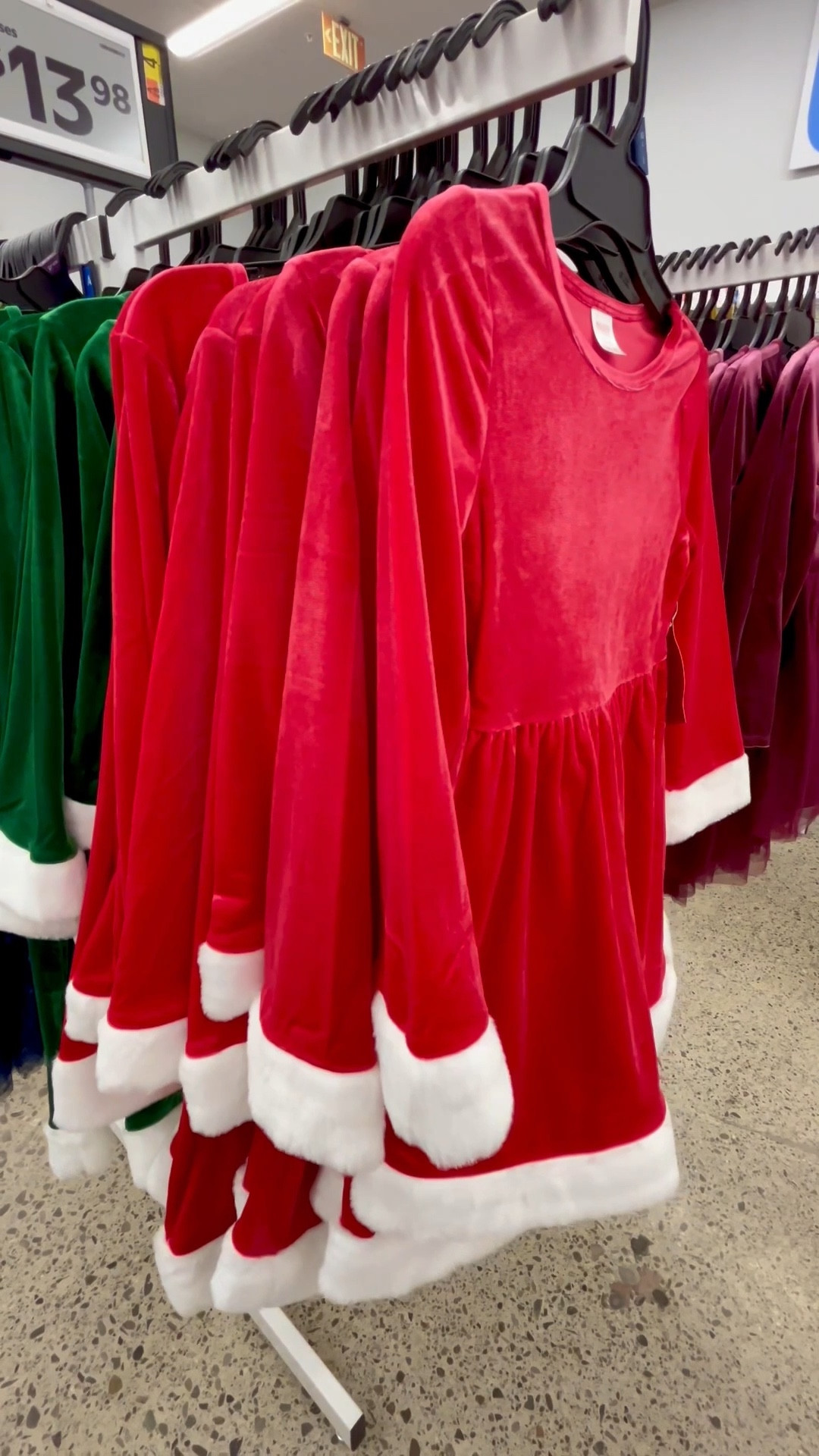 Affordable finds this week at Walmart for little girls; red, green, burgundy, and black holiday/Christmas dresses. Cute for a winter wedding!

#LTKHoliday #LTKWedding #LTKKids