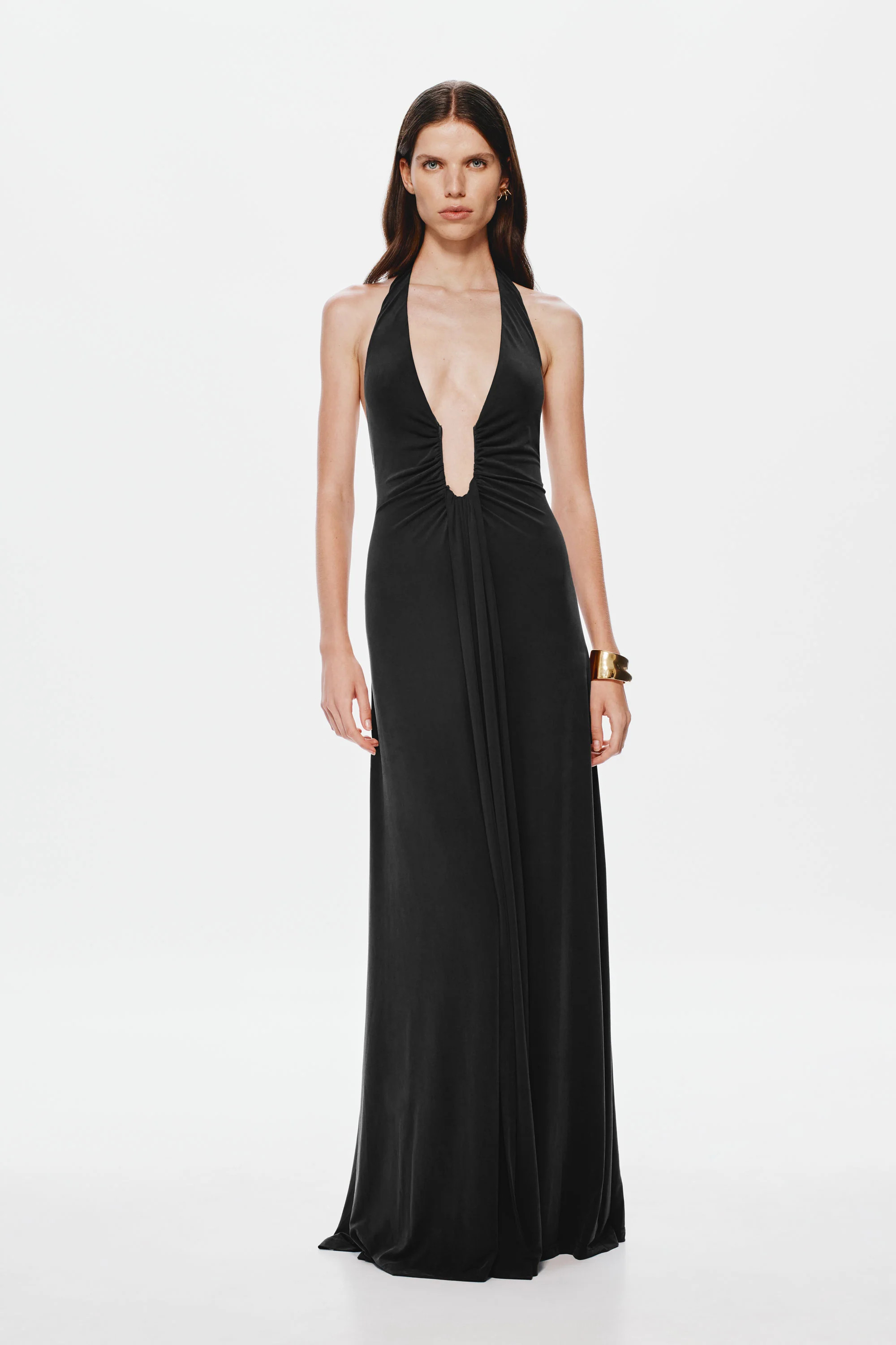 JENNIFER CUPRO MAXI DRESS | MISHA