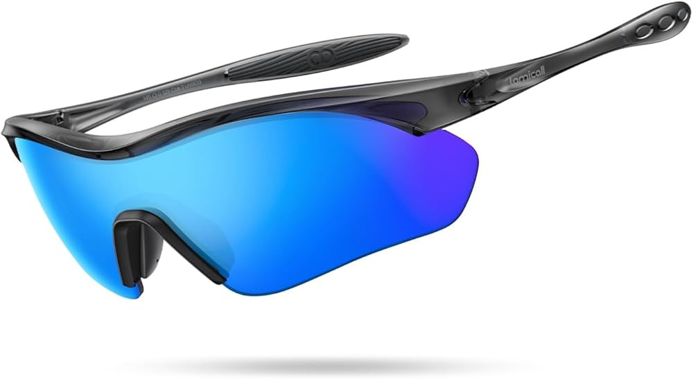 Lamicall 22g Polarized Sports Sunglasses - UV400 Protection Men Women Sun Glasses for Running Cyc... | Amazon (US)