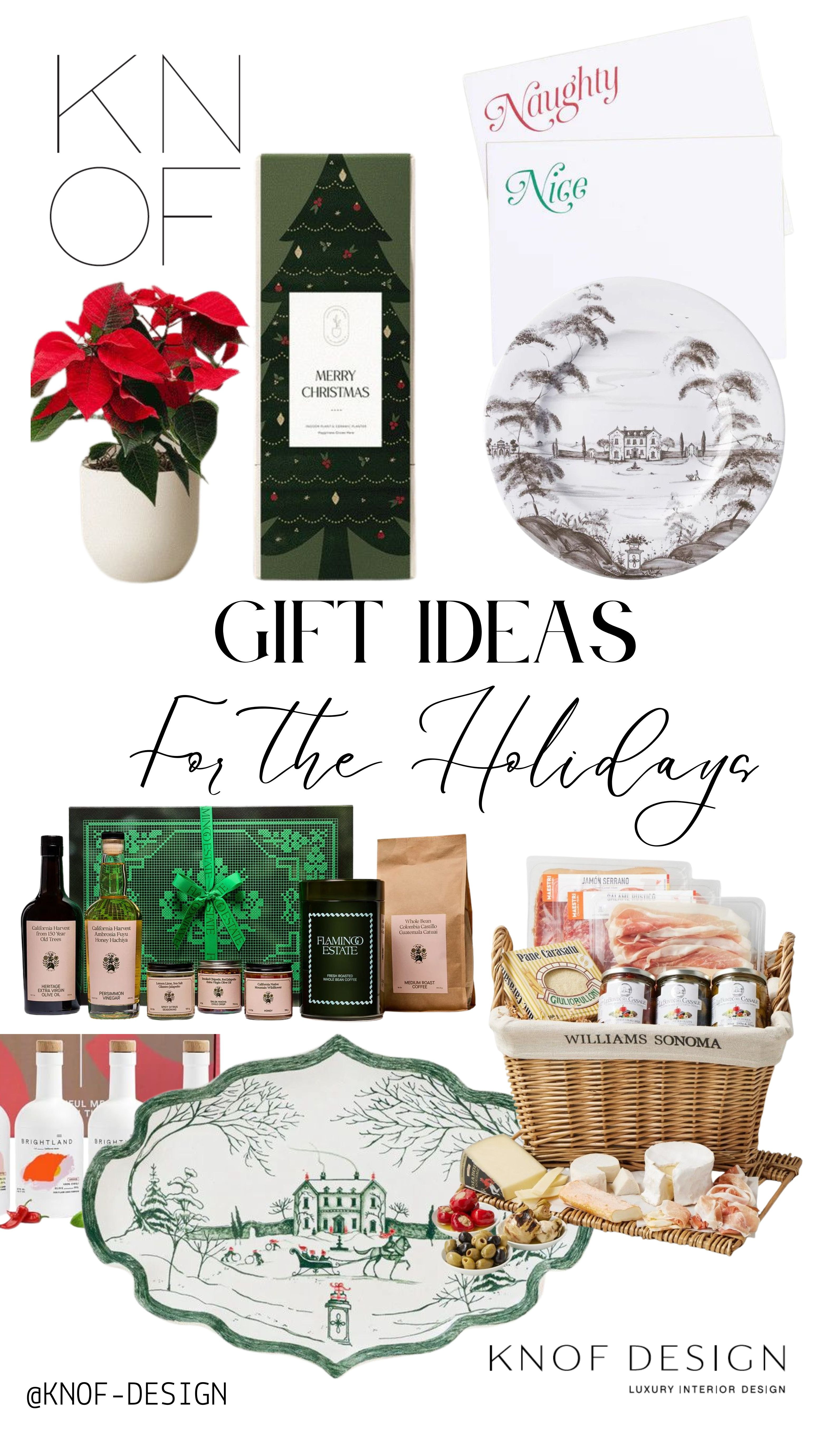 Holiday gift giving ideas! For foodie friends or plant lovers, here are some great curated gifts and baskets to share the love this festive season! #giftguide #holidaygifts #clientgiftsideas 

 #LTKGiftGuide #LTKHoliday #LTKSeasonal