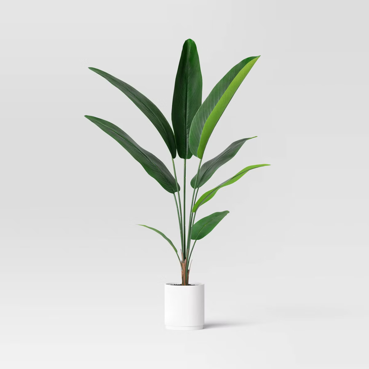 Artificial Banana Leaf Tree - Threshold™: Indoor Faux Tree with Pot, No Assembly Required | Target