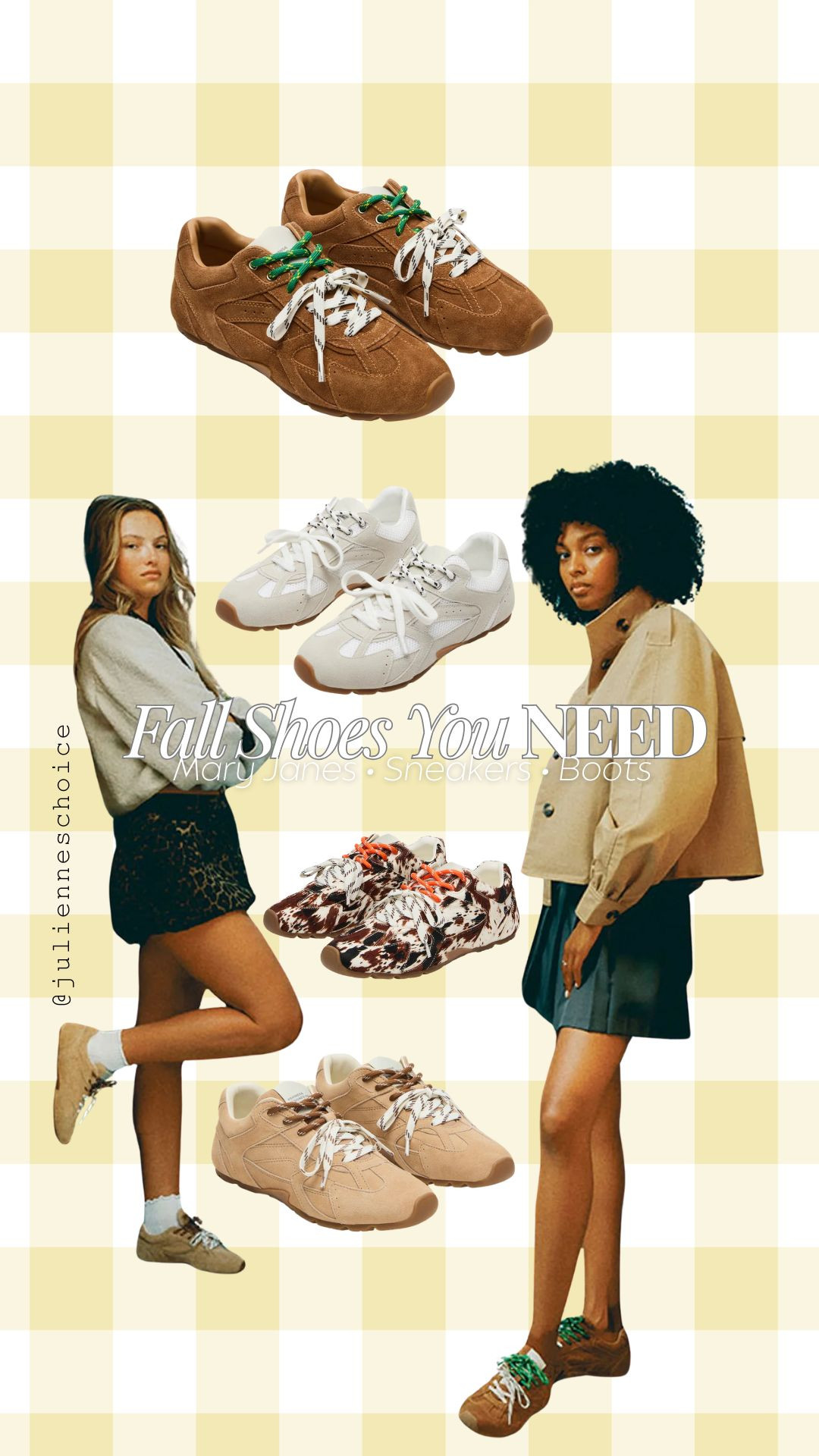 🍂 Steve Madden Fall Edit is HERE!
From Mary Janes → everyday sneakers → statement boots, these pairs are your go-to shoes this season.
✨ Tap below to shop my curated picks & make Fall outfits effortless.✨julienneschoice

#LTKStyle #SteveMadden #FallFashion #MaryJanes #FallSneakers #FallBoots 

 #LTKStyleTip #LTKShoeCrush