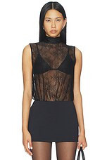 MORE TO COME Avia Tie Bodysuit in Black from Revolve.com | Revolve Clothing (Global)