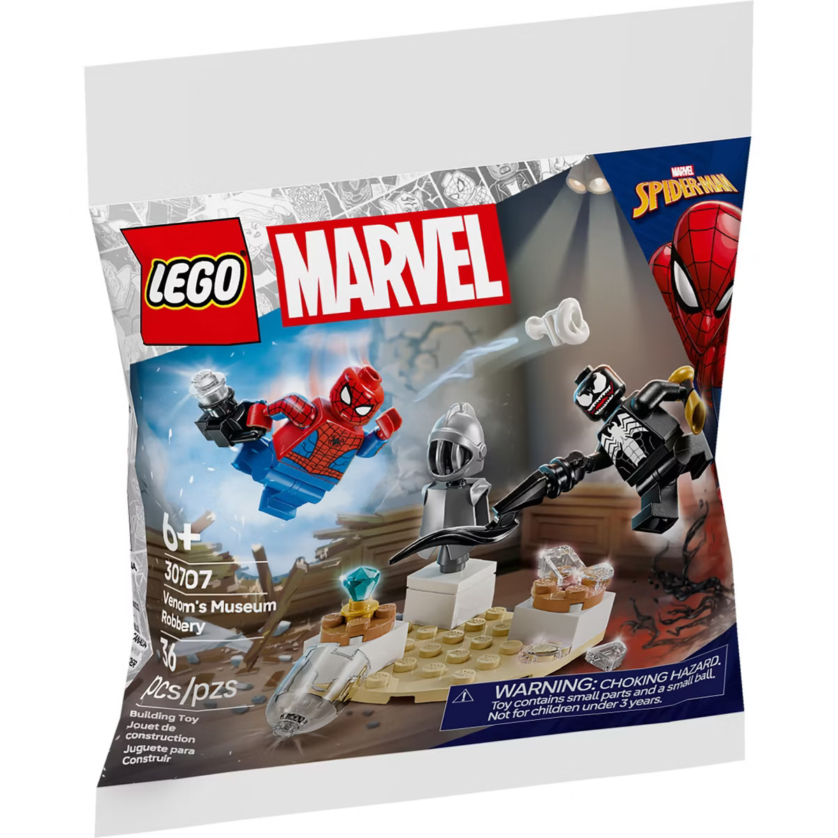 LEGO Marvel Venom's Museum Robbery Building Set 30707 | Target