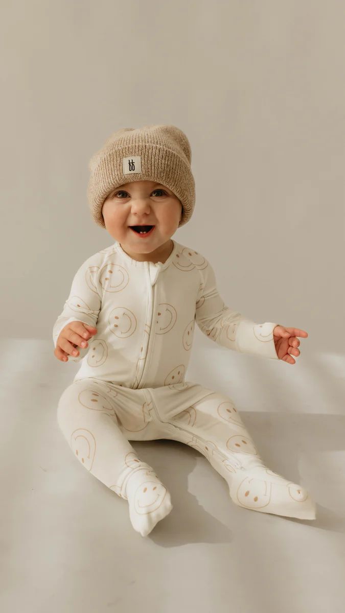 Just Smile - Ivory | Bamboo Pajamas | Forever French