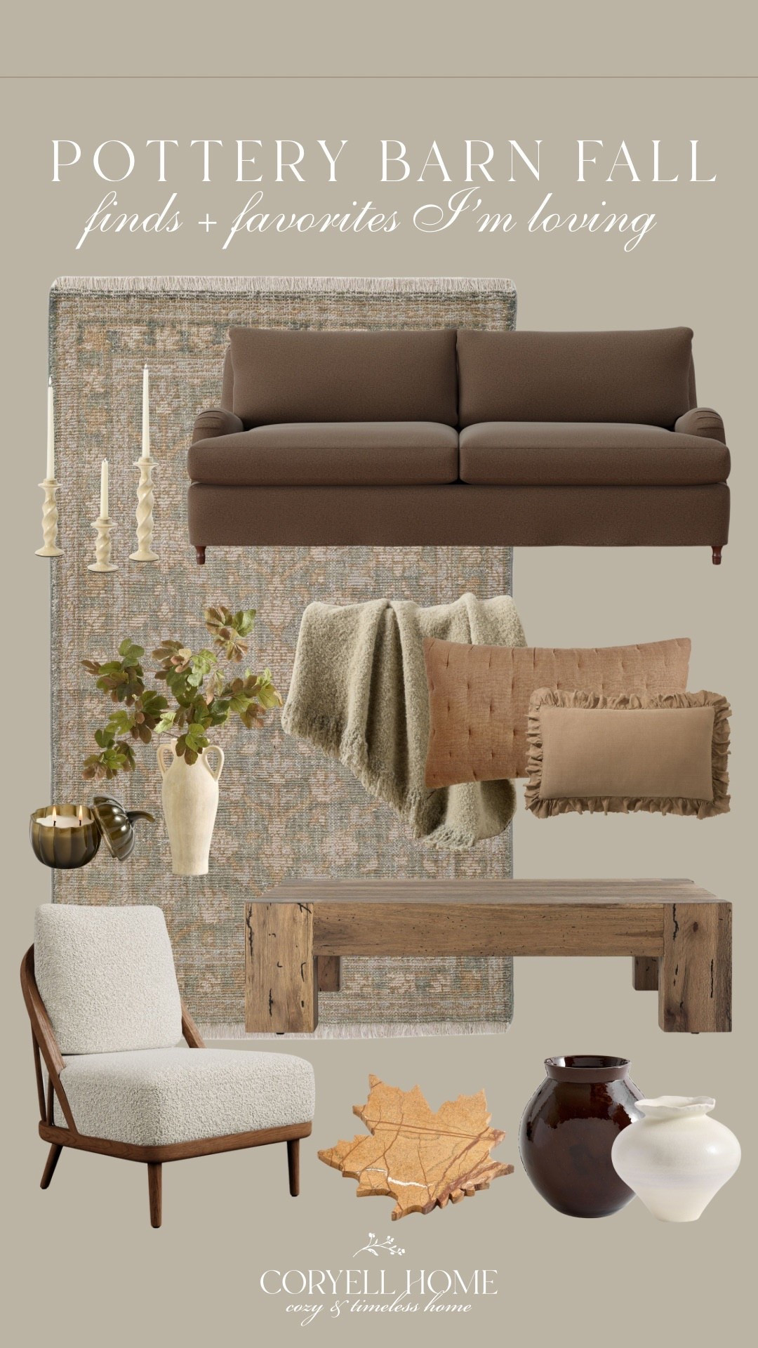 Pottery Barn fall finds and favorites! A mix of warm tones, cozy textiles, rich scents, and gorgeous florals. 

#LTKHome #LTKStyleTip #LTKSeasonal