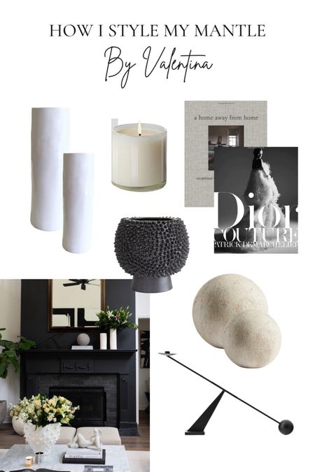 How I Style my Mantle, Home Inspiration, Home style, Home Decor, Candle Holder, Fashion Books 

#LTKSeasonal #LTKStyleTip #LTKHome