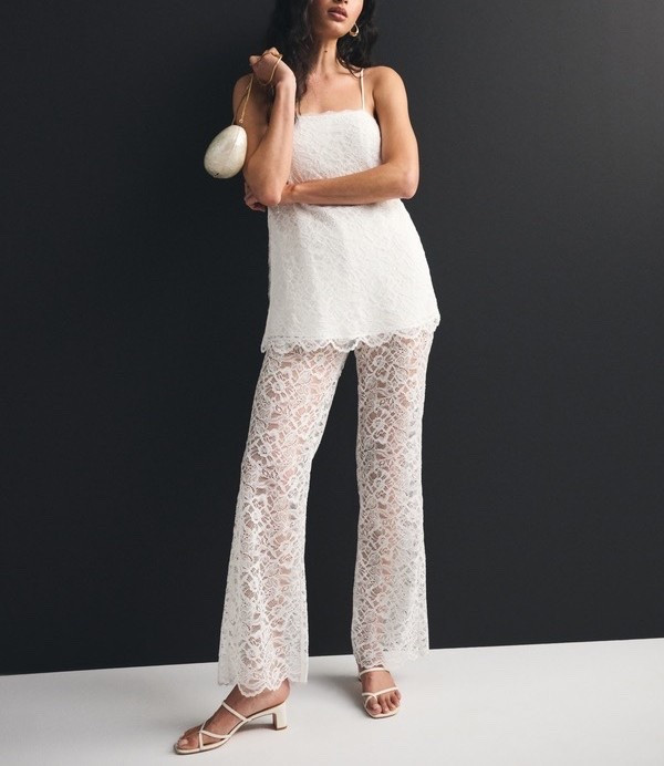 Packing for your beach vacation in the Caribbean or in Europe? These lace sheer set pants are such an effortless statement piece for summer 🤍 lightweight, elegant, and perfect for vacation or warm evenings. Too: Under $80; Pant set: under $100 and both are selling fast. And while you’re packing, don’t forget to score a few denim shorts, a cute midi dress, and a bag for your Instaworthy trip!

Keywords: Vacation beach outfits, vacation beach set, travel outfits, resort outfits 2026, lace set, day date, date night outfits, white lace set, summer vacation outfits, spring dresses, spring outfits women, denim shorts women, midi dress women, floral midi dress, puff sleeve dress, puff sleeve midi dress 

#LTKgrwm #LTKootd #LTKTravel
