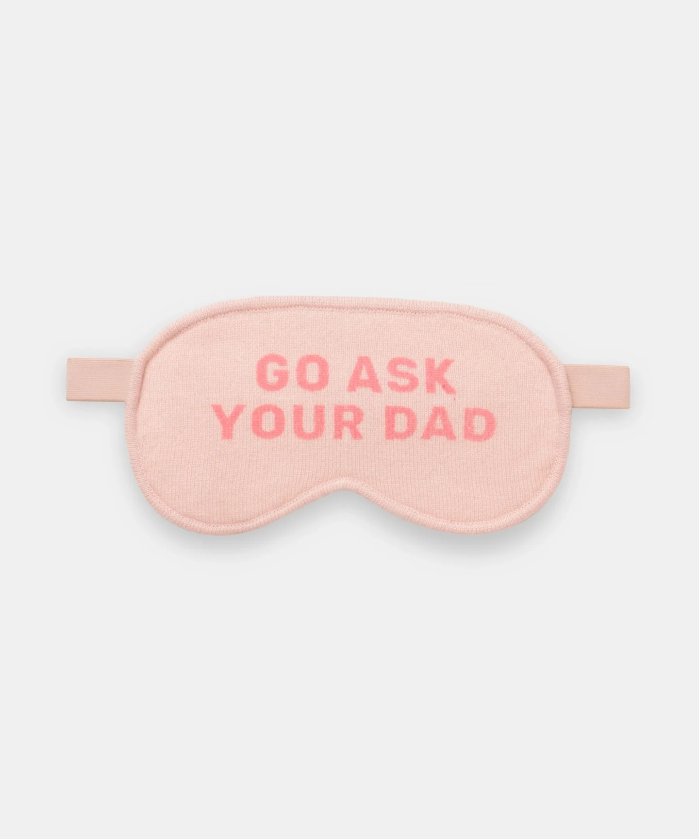 Go Ask Your Dad Cashmere Eye Mask | NAADAM