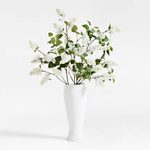 Faux White Lilac Spray 50" by Abigail Ahern + Reviews | Crate & Barrel | Crate & Barrel