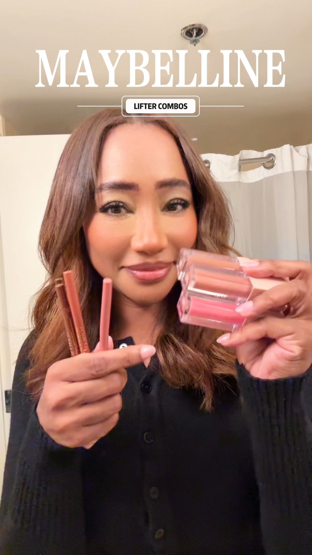 @Maybelline NY Lifter Glosses are formulated with Hyaluronic Acid that visibly smooths the lip surface and enhances lip contour with high shine and fuller lips!
Beautiful colors, extremely hydrating, and long lasting!
For a fuller, lifted look:
Step 1. Apply lip gloss with the XL Wand ™ applicator in the center of your upper lip and follow the contours of your upper lip.
Step 2. Glide the lip gloss across the entire bottom Step 3. For a more pigmented look, you can apply a second layer, focusing on the center of your lips to create dimension.
For a Pro Tip: Make it a Lifter Combo by pairing Lifter Gloss with your favorite Lifter Liner for the ultimate lifted lip combo!
Which is your favorite combo?


#lipgloss #lipcombo #lipliner #hydratedlips #liner #LipGloss #GlossyLips #MakeupLover #BeautyRoutine #GlowingSkin #MakeupAddict #LipGlossAddict #MakeupInspo #LipGlossGoals #MakeupOfTheDay #LipGlossSwatch #ClearLipGloss #AffordableLipGloss #LipGlossLover #BrownGirlGloss #VeganLipGloss #CrueltyFreeMakeup #GlossyMakeup #BlackGirlMakeup #NaturalLipGloss #MyLipGlossIsPoppin #LipGlossCollection #SmallBusinessGloss  #LipGlossBusiness #GlossBoss
#lipgloss#giftedbymaybelline
#lifterglossobsessed #maybellineliftergloss #maybellinelift @Maybelline NY

#LTKOver40 #LTKStyleTip #LTKBeauty
