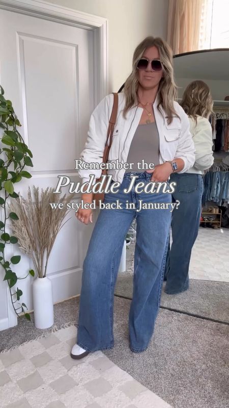 RESTOCKED!!!

Wide leg puddle jeans! 
Wearing a 30x36, size up if in between. Only available in 36 & 38 inch inseams 🙌🏻


#LTKVideo #LTKMidsize #LTKStyleTip