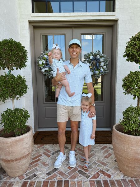 these girls are so excited to finally be able to match with daddy in their pops polos! the material is so soft & breathable and comes in several patterns 

matching outfits, daddy and me, men’s clothing, golf shirt, golf polo, tennis dress, toddler clothes, toddler girl 

#LTKMens #LTKStyleTip #LTKKids