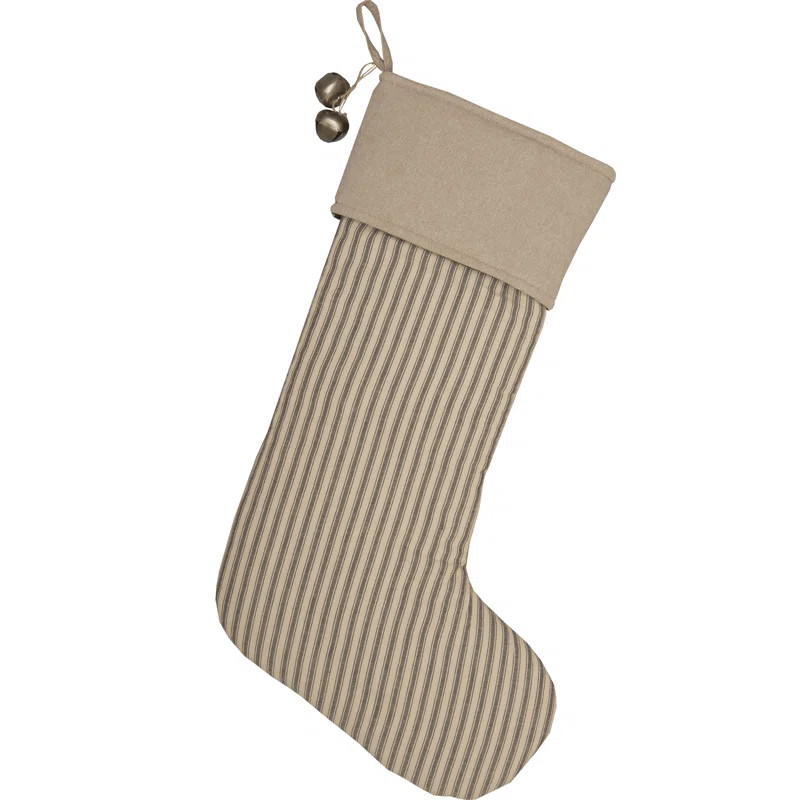 Ticking Stripe Stocking | Wayfair North America