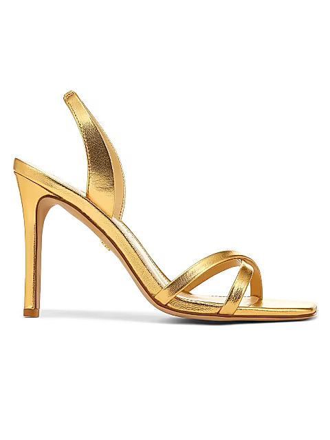 Analita Metallic Leather Sandals | Saks Fifth Avenue