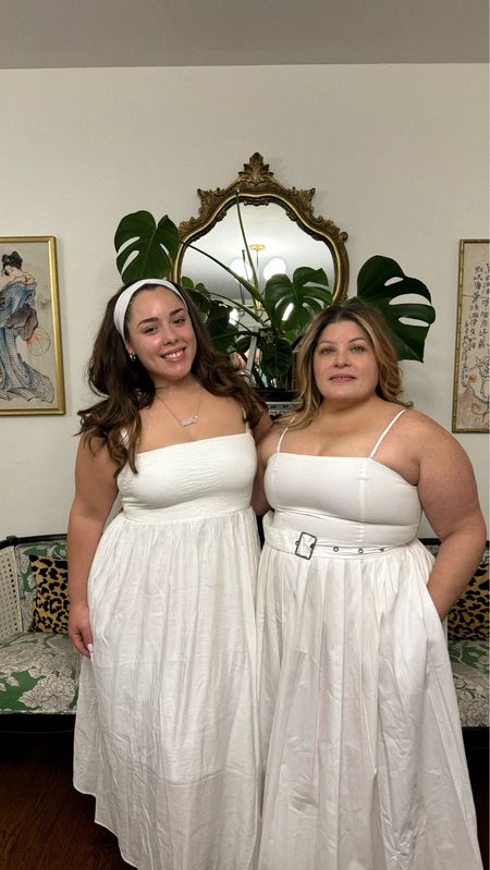 Happy Mother’s Day from my momma & I in our matching little white dresses 🤍 mine is Klassy Network size Large & mom’s is A New Day from Target size 14

#LTKPlusSize #LTKStyleTip #LTKMidsize