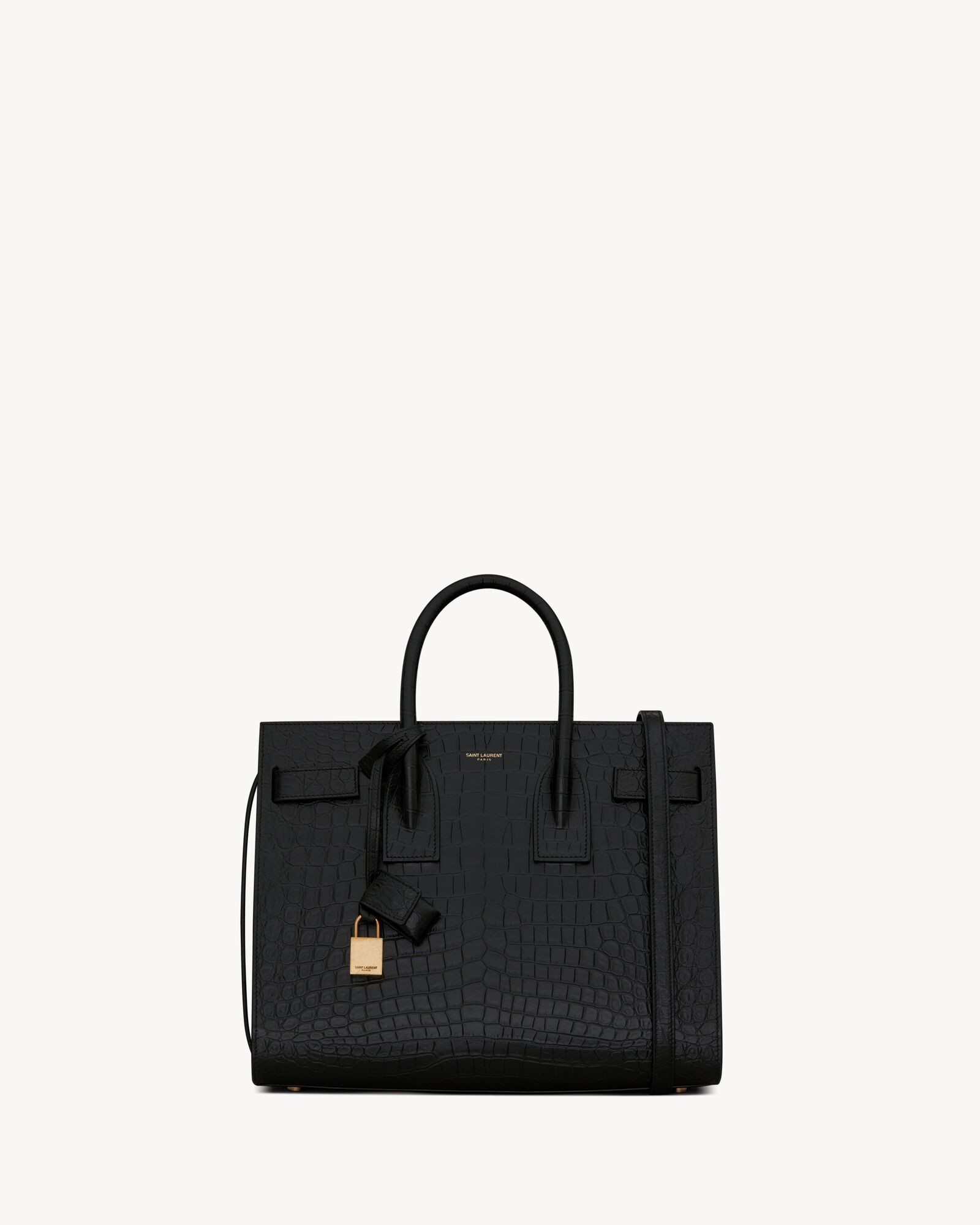 sac de jour small in matte embossed crocodile leather | Saint Laurent Inc. (Global)