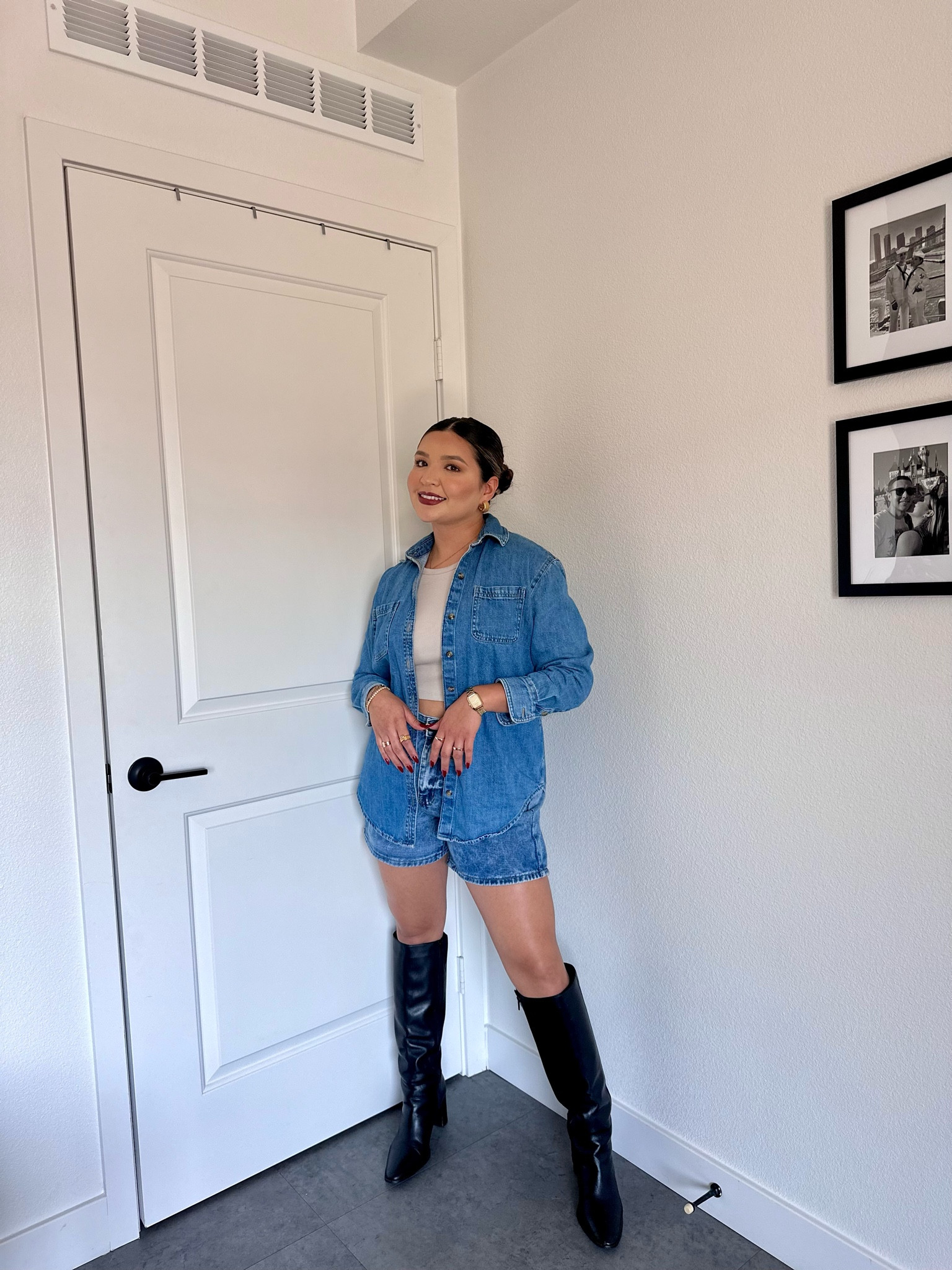 denim on denim 👢 

#LTKStyleTip #LTKSeasonal