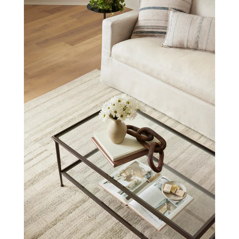 Chris Loves Julia x Loloi Natural/Sage, Transitional Area Rug | Wayfair North America