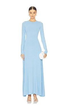 Solid & Striped The Dora Dress in Ice Blue from Revolve.com | Revolve Clothing (Global)