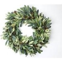 Olive Branch Wreath, Silk Wreath, Faux Wreath, Farmhouse Wreath, Farmhouse Home Decor, Home Decor, Olive Wreath, Green, Fall, Christmas | Etsy (US)