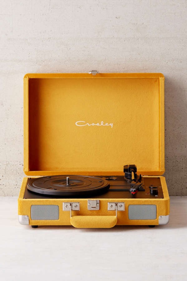 Crosley X UO Velvet Cruiser Bluetooth Record Player | Urban Outfitters US