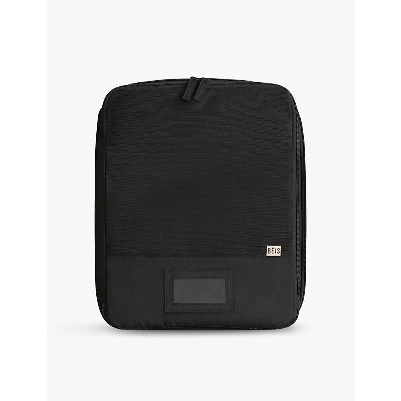Beis In Black Compression Woven and Mesh Packing Cubes Set Of Four | Selfridges