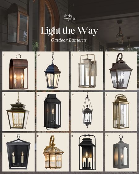 Rounding up my favorite outdoor lanterns - hello instant curb appeal!  Read more at today’s post on ChrisLovesJulia.com 🖤

#LTKhome #LTKstyletip #LTKSeasonal